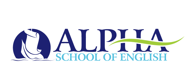 Alpha School of English Logo