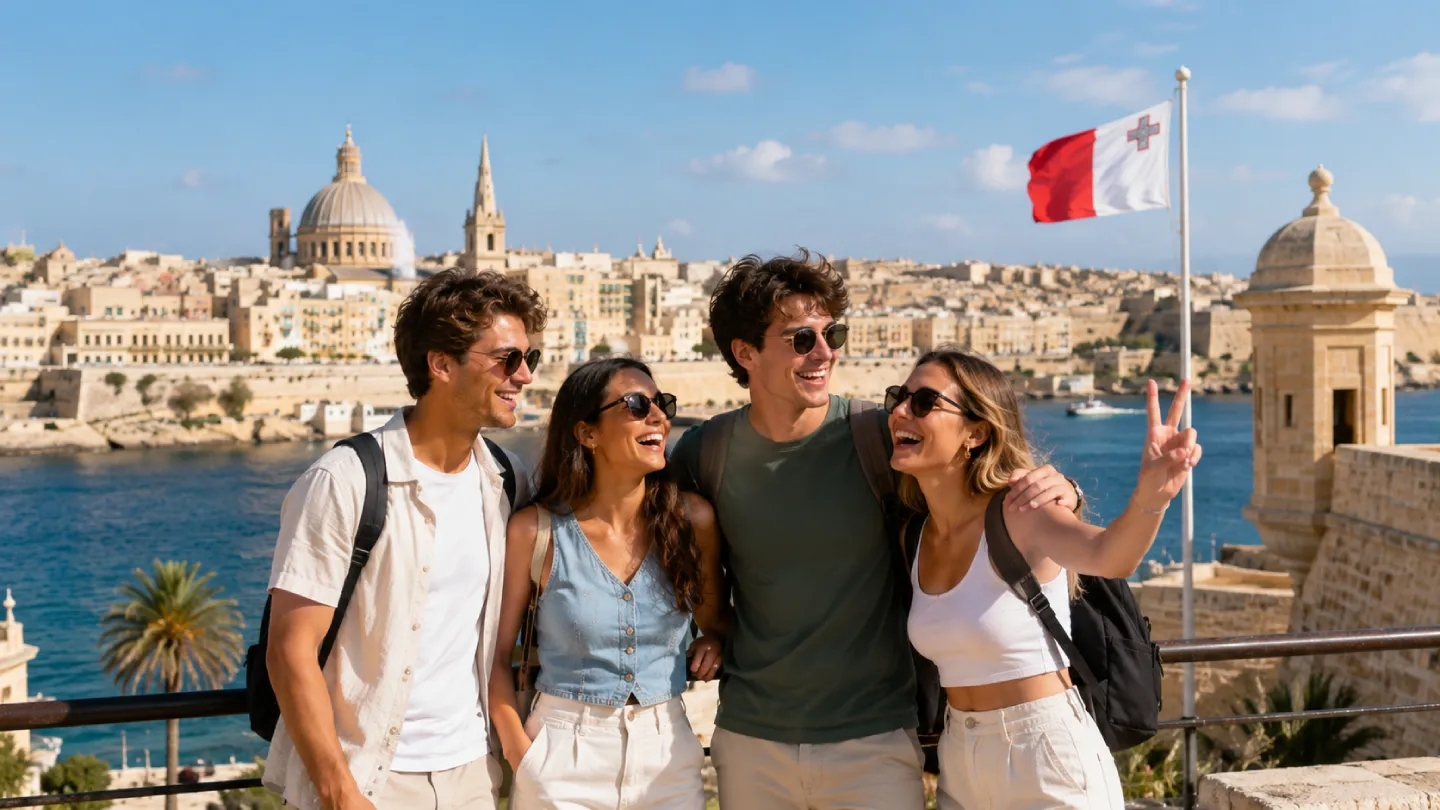 yeşil pasaportla Malta'da dil eğitimi
